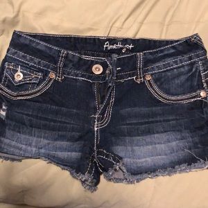 Amethyst jeans shorts